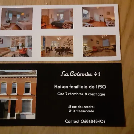 Ferienhaus La Colombe 43 Steenvoorde